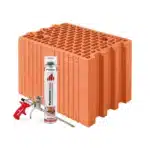 Pustak ceramiczny Porotherm 25 Dryfix szlifowany